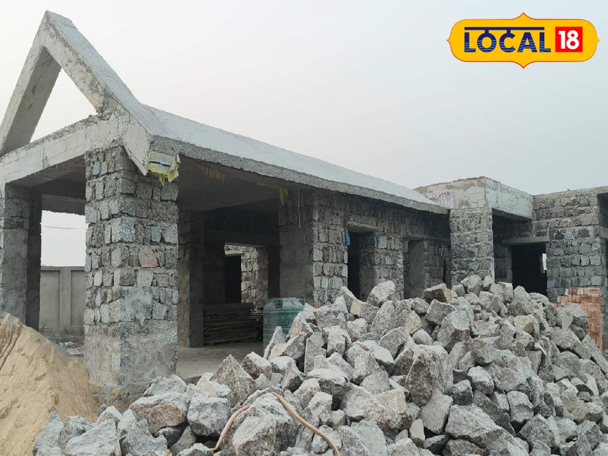 ইটের বদলে পাথর, পুরুলিয়ার জয়চণ্ডী পাহাড়ের পাদদেশে তৈরি হচ্ছে অভিনব বিল্ডিং! নজর কাড়ছে সবার