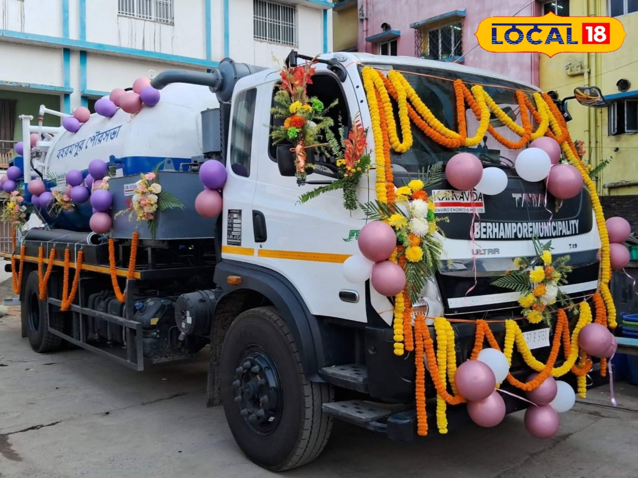 কলকাতা-সহ আছে হাতেগোনা কয়েকটি পৌরসভাতেই, এবার সেই সুপার সাকশন মেশিন এল বহরমপুরে!