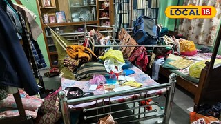 চুরির ঘটনায় আসবাবপত্র তছনছ অবস্থা