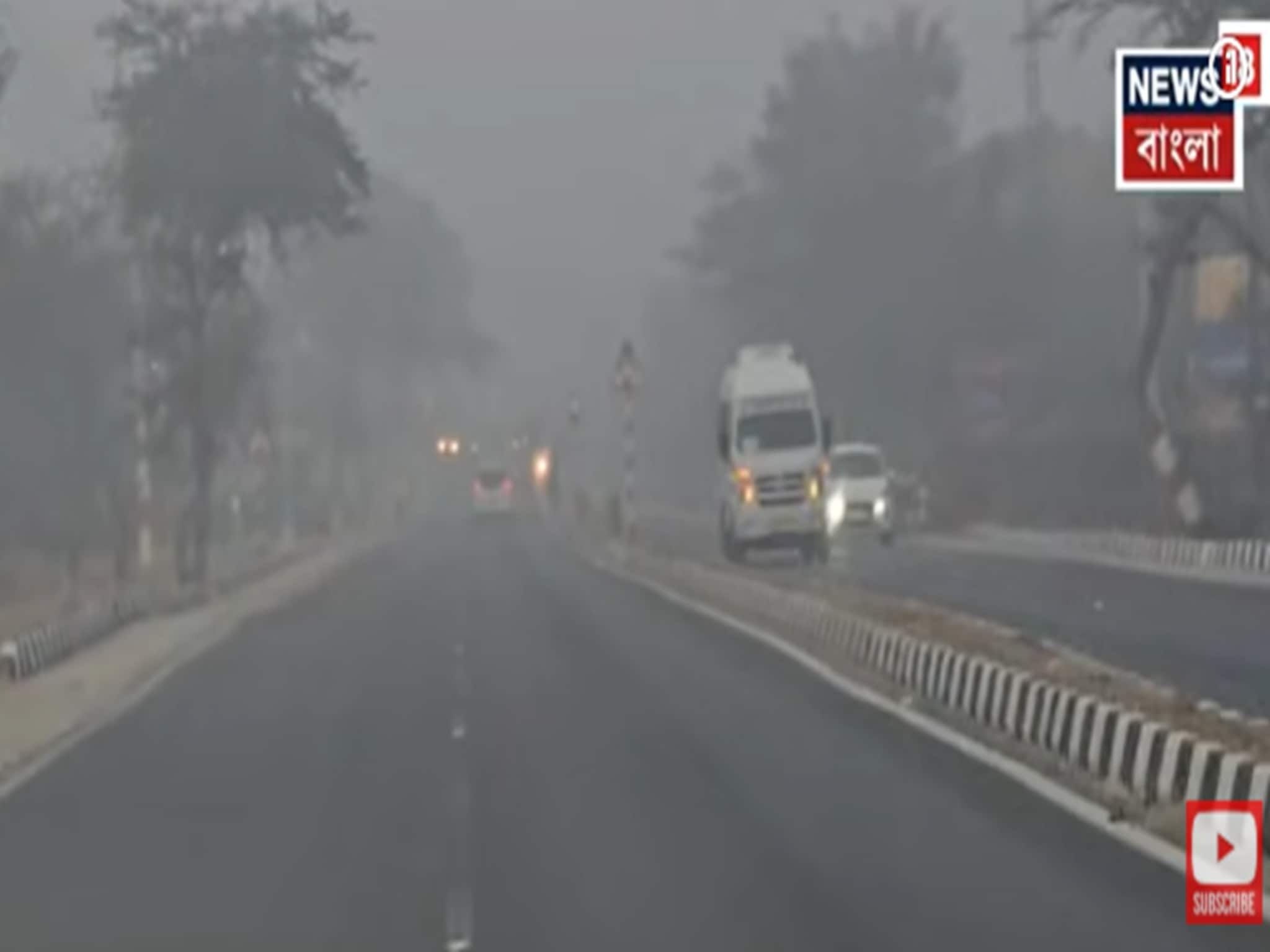 পশ্চিমী ঝঞ্ঝার জের, ঘন কুয়াশার চাদরে ঢাকল জয়সলমের