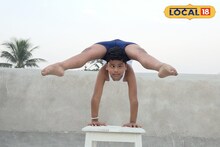 Yoga Talent: কাঠের টুলের ওপরে বসেই চোখ ধাঁধানো যোগা! আট বছরের অদ্রীশের তাক লাগানো পারফরম্যান্স