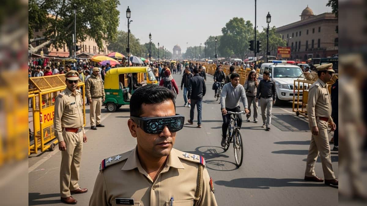 পুলিশের জাদুকরি চশমায় কী বিশেষত্ব? হাই-টেক চশমা ভিড়ের মাঝেও অপরাধীদের খুঁজে বের করবে মুহূর্তেই! পুলিশের জাদুকরি চশমায় কী বিশেষত্ব? হাই-টেক চশমা ভিড়ের মাঝেও অপরাধীদের খুঁজে বের করবে মুহূর্তেই!
