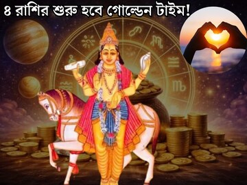 ঠিক ১১ দিন পর থেকেই ৪ রাশির শুরু হবে গোল্ডেন টাইম! শুক্রের গোচরে তৈরি ধনলাভের যোগ