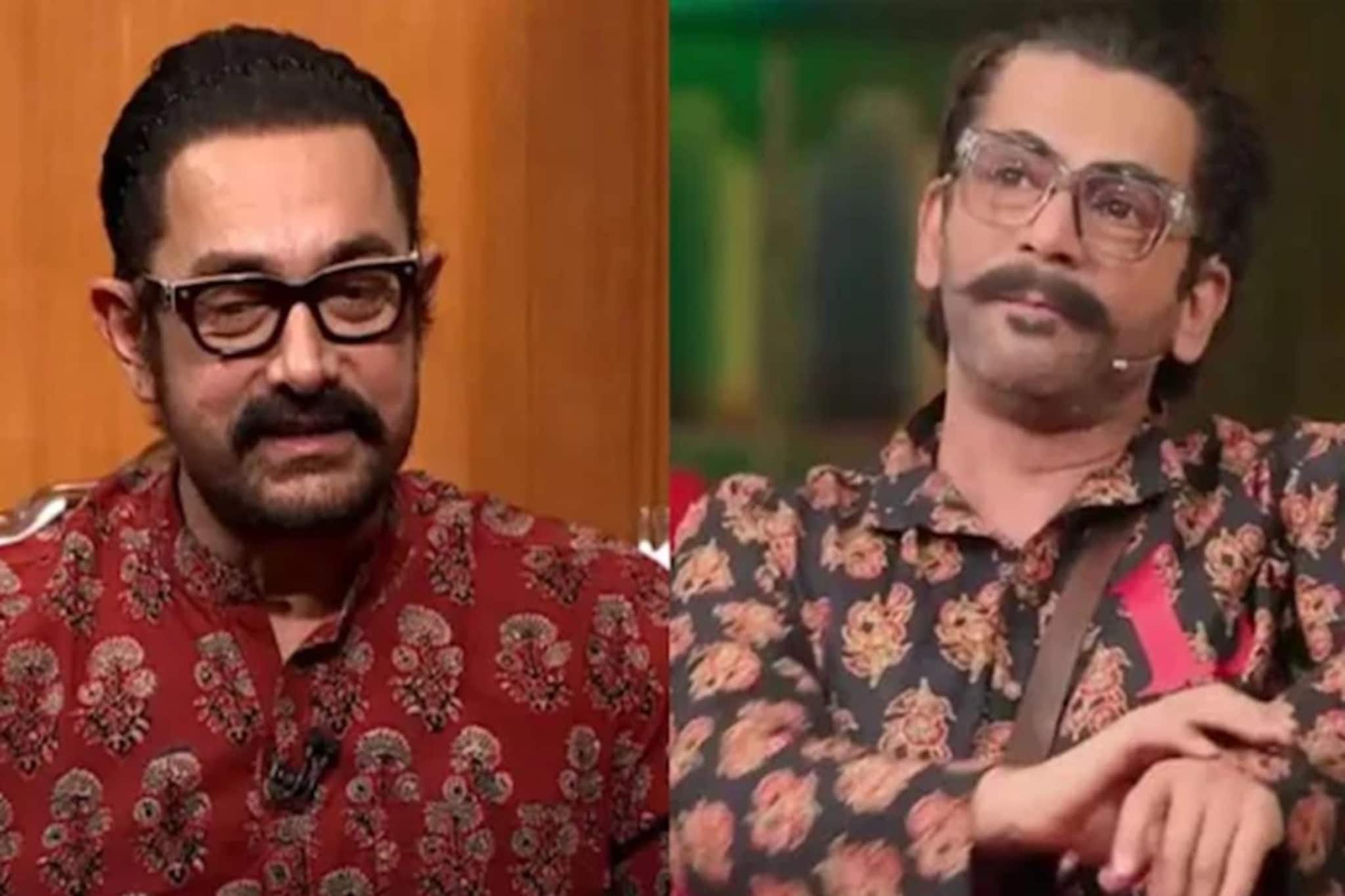 ‘মনে হচ্ছিল নিজেকেই দেখছি ! জোরে জোরে হেসেছি...’ সুনীল গ্রোভারের প্রশংসায় পঞ্চমুখ আমির খান