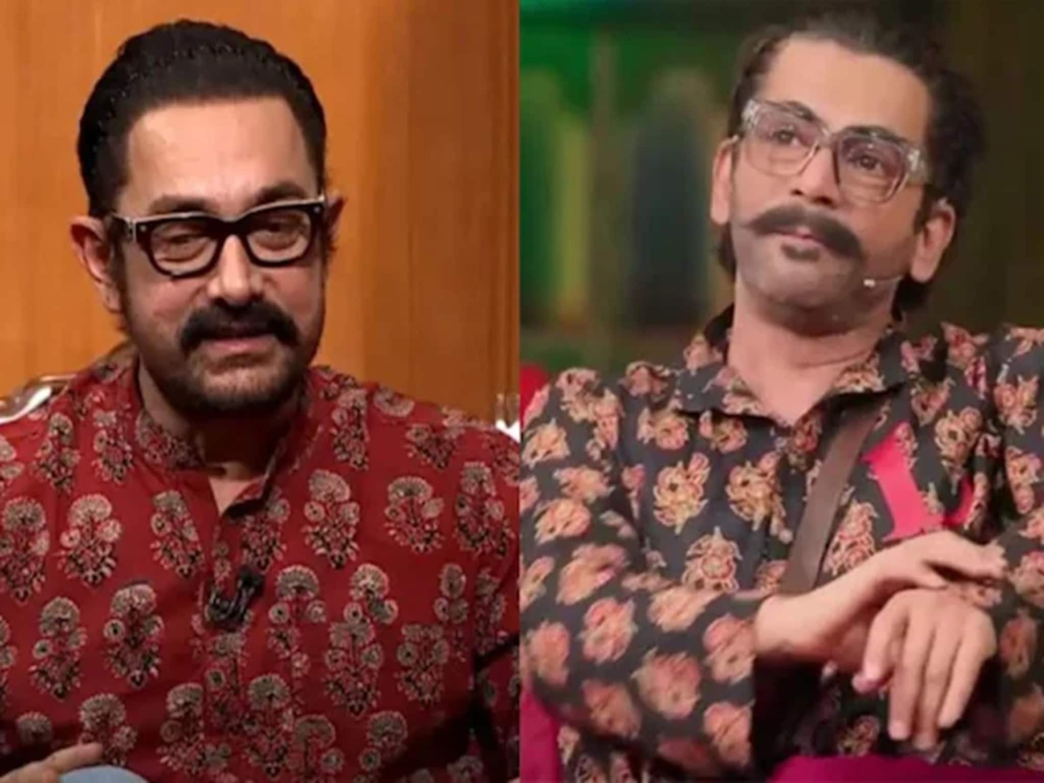 ‘মনে হচ্ছিল নিজেকেই দেখছি ! জোরে জোরে হেসেছি...’ সুনীল গ্রোভারের প্রশংসায় পঞ্চমুখ আমির খান