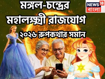 ১৮ বছর পরে শনির ঘরে মঙ্গল-চন্দ্রের মহালক্ষ্মী রাজযোগ, ২০২৬ রূপকথার সমান ১৮ বছর পরে শনির ঘরে মঙ্গল-চন্দ্রের মহালক্ষ্মী রাজযোগ, ২০২৬ রূপকথার সমান