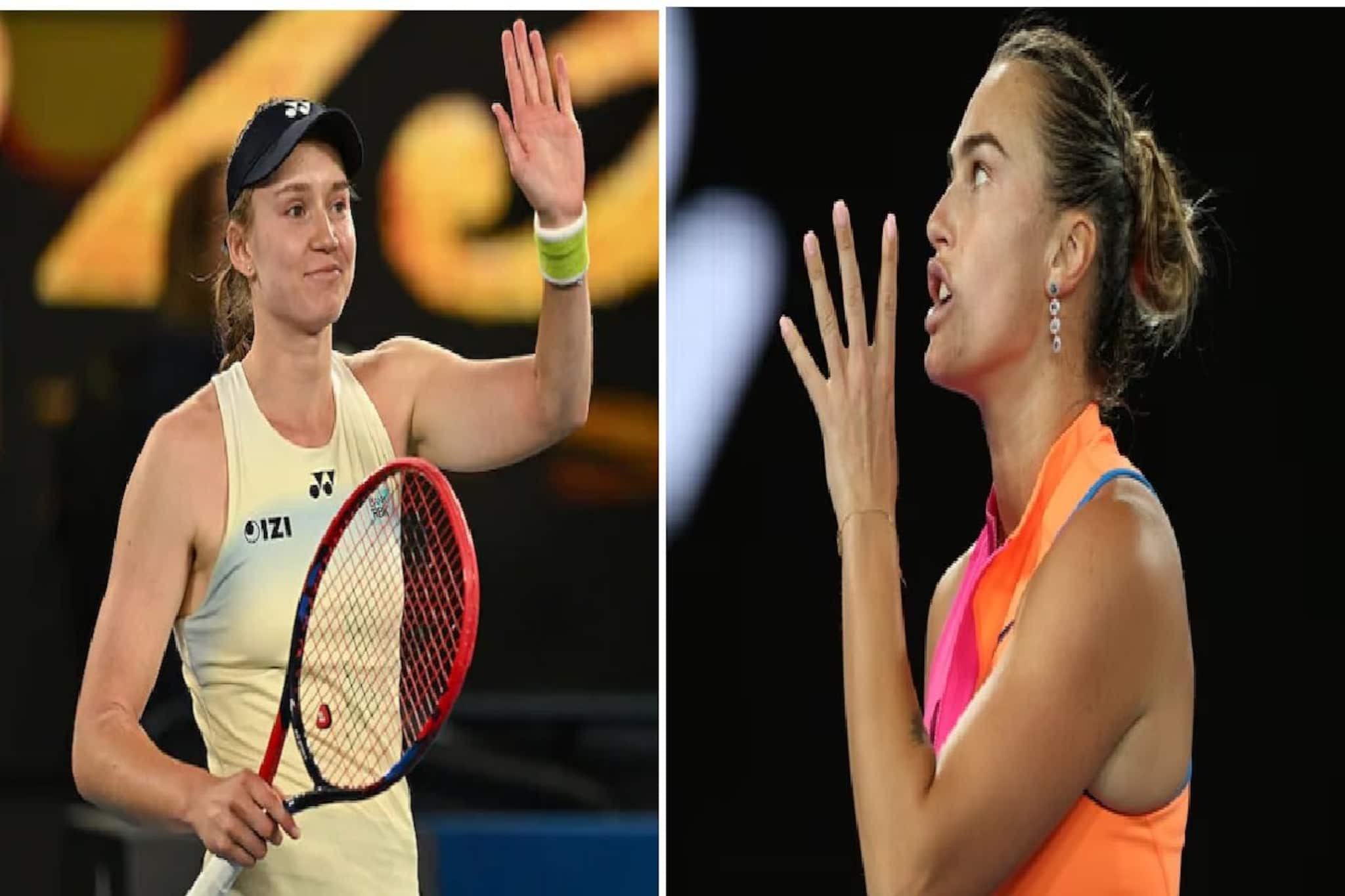 সাবালেঙ্কাকে হারিয়ে প্রথম অস্ট্রেলিয়ান ওপেন রায়বাকিনার,৩ সেটের লড়াইতে নতুন চ্যাম্পিয়ন সাবালেঙ্কাকে হারিয়ে প্রথম অস্ট্রেলিয়ান ওপেন রায়বাকিনার,৩ সেটের লড়াইতে নতুন চ্যাম্পিয়ন