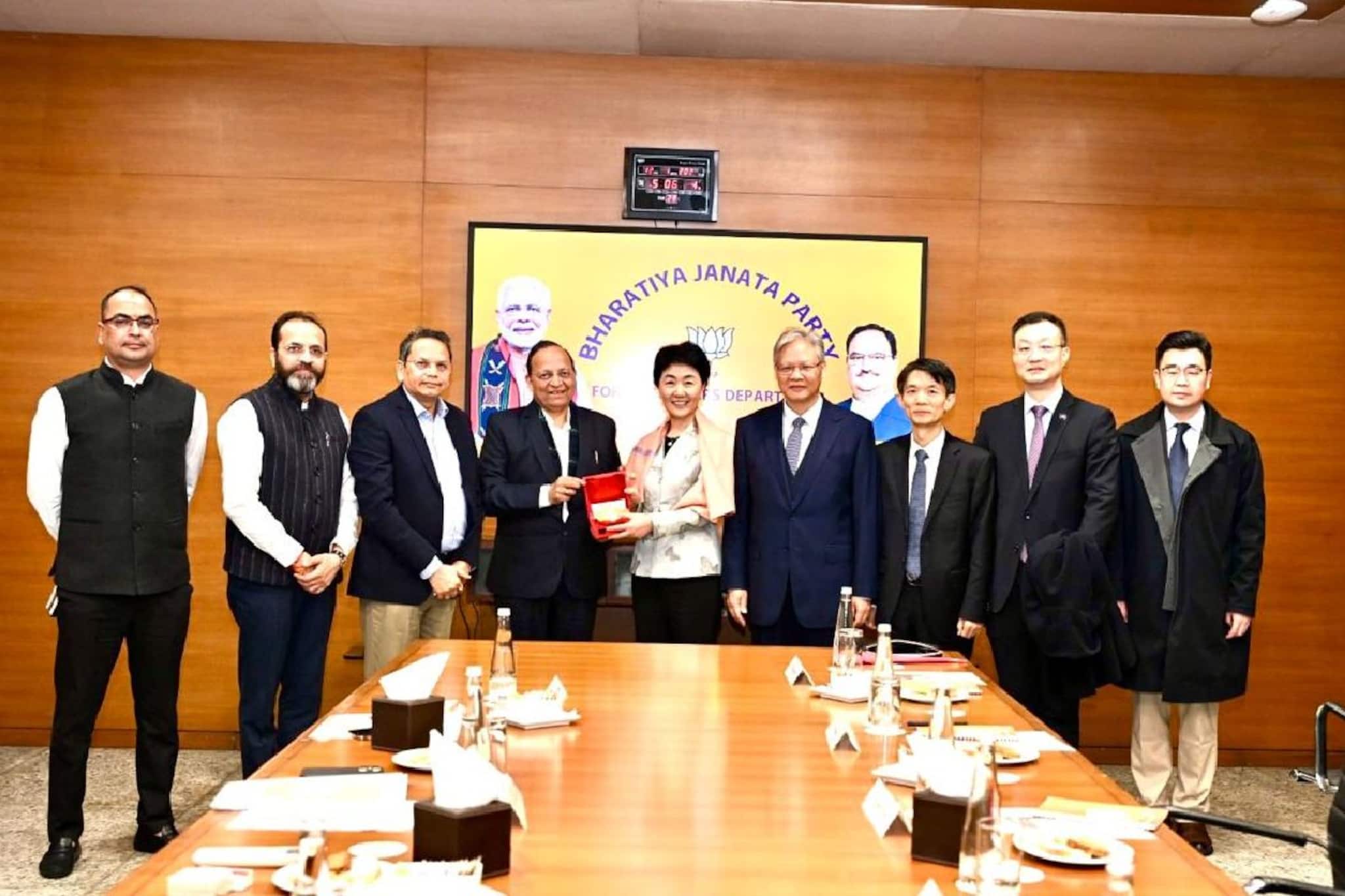বিজেপির সদর দফতরে আলোচনার পরে RSS-এর সঙ্গে বৈঠক চিনা কমিউনিস্ট পার্টির নেতাদের
