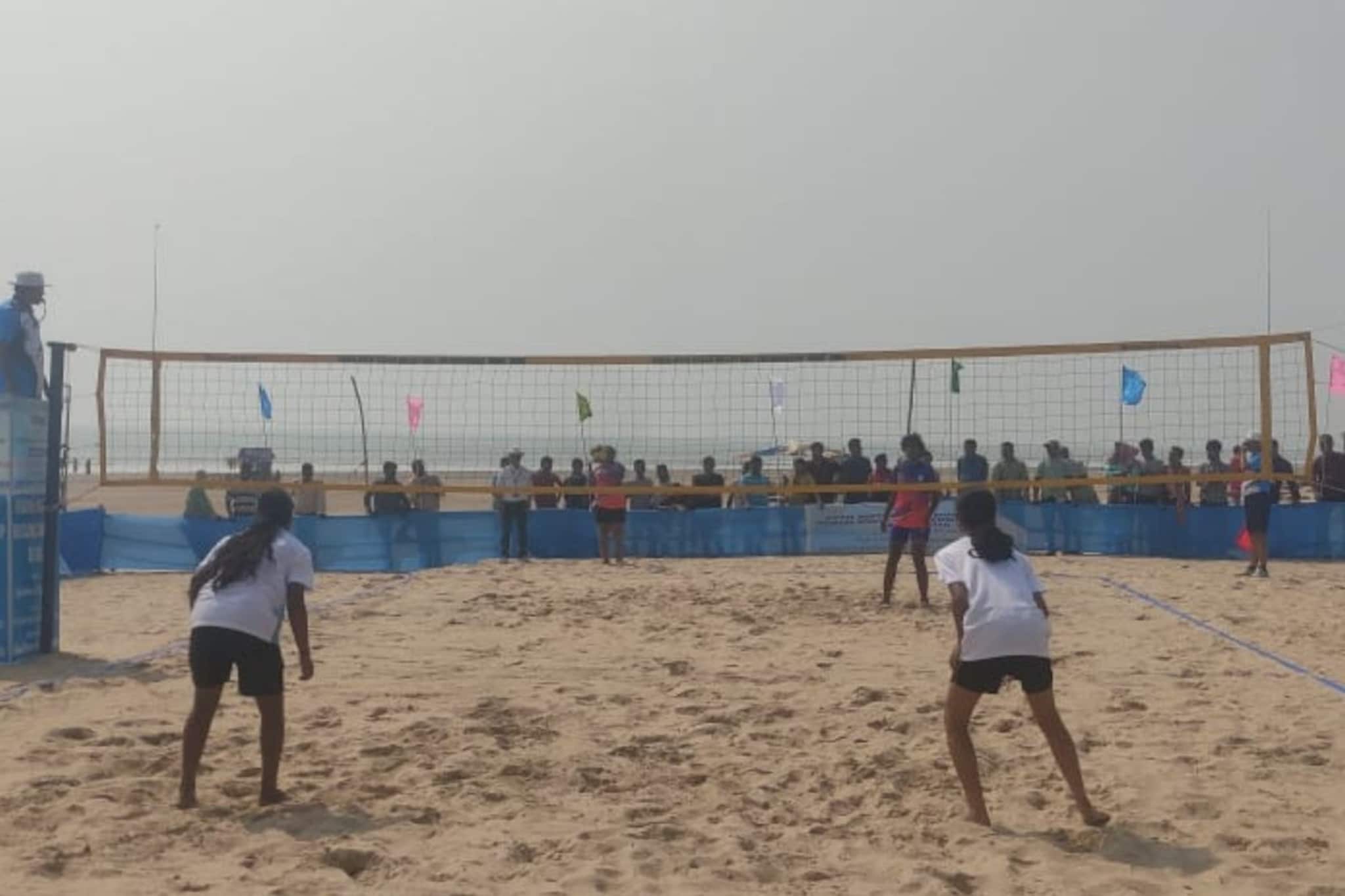 দিঘার সৈকতে জাতীয় ভলিবলের আসর, জোড়া জয়ে দুরন্ত শুরু বাংলার