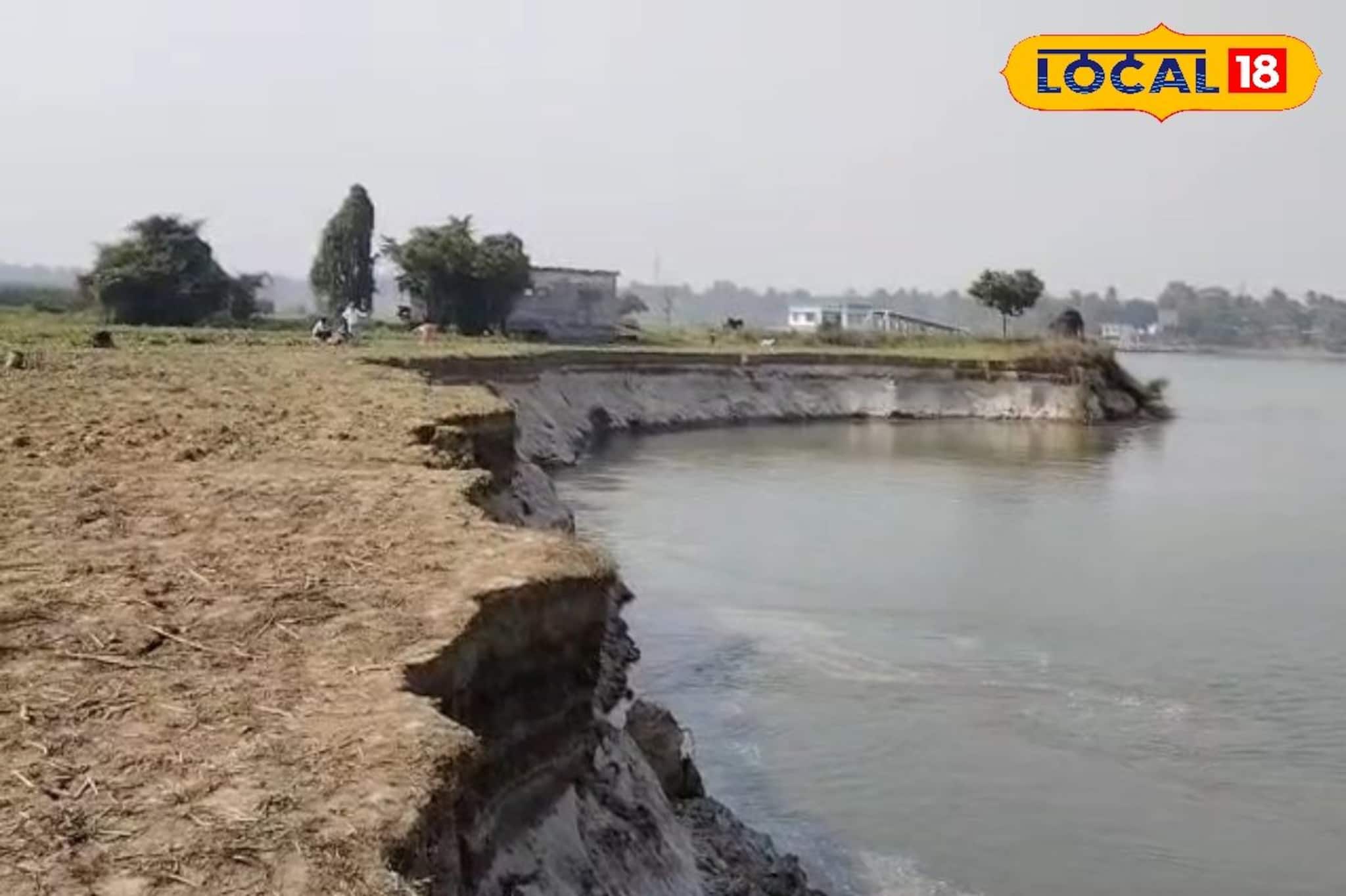 সংক্রান্তির সকালে হঠাৎই নদী ভাঙন! তছনছ বর্ধমানের গ্রাম, দেখুন ভয়াবহ ভিডিও