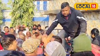 ঘটনাস্থলে উত্তেজনা ঘটনাস্থলে উত্তেজনা