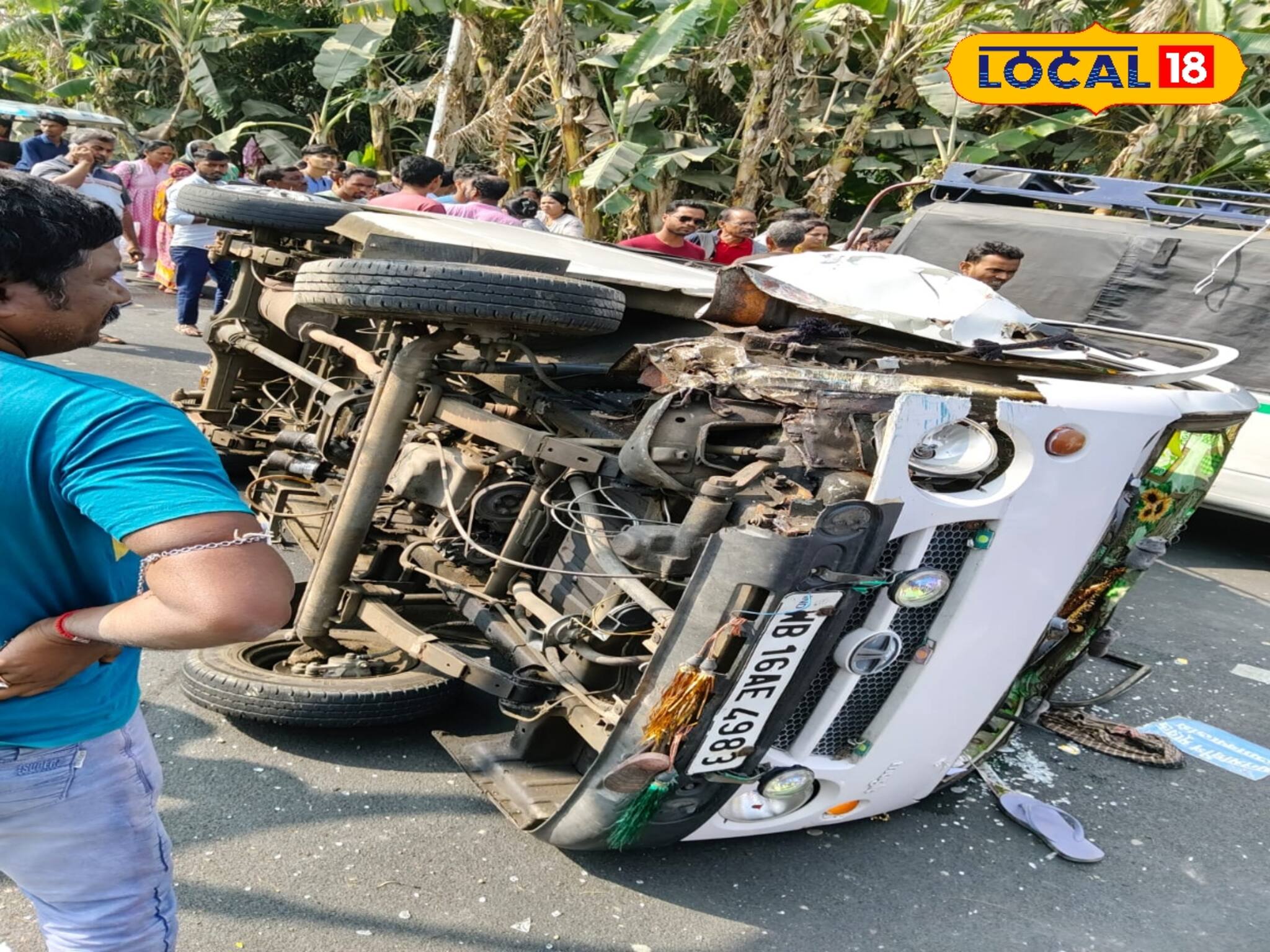 মাঘী পূর্ণিমার স্নানের আগেই গঙ্গাসাগরে অঘটন! কপিলমুনির আশ্রম দর্শন সেরে ফেরার পথে দুর্ঘটনা