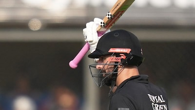 Daryl Mitchell Sets World Record: First Foreign Batter with Five Consecutive 50+ Scores vs India in ODIs on Indian Soil