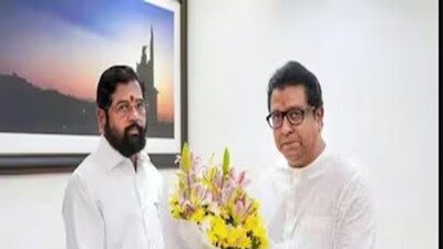 একনাথ শিন্ডেকে সমর্থন রাজ ঠাকরের৷ 