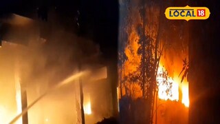 ভোররাতে ভয়াবহ আগুনে ভস্মীভূত ফলতার পেন কারখানা ভোররাতে ভয়াবহ আগুনে ভস্মীভূত ফলতার পেন কারখানা