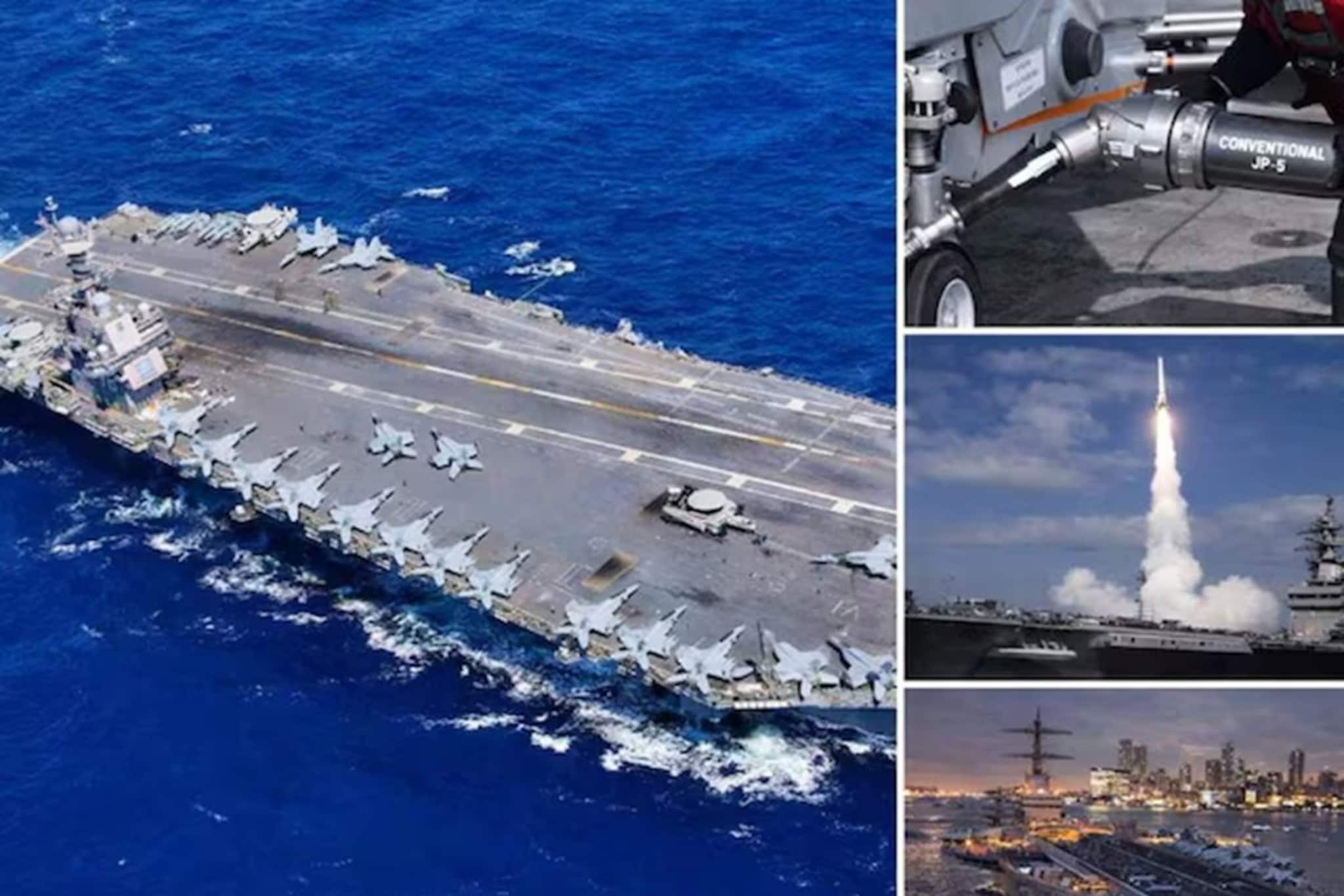 ফোর্ড-শ্রেণীর বিমানবাহী জাহাজ, বিশ্বের অন্যতম শক্তিশালী, এই ১ ট্রিলিয়ন ডলারের জলযানে ২৫ ব