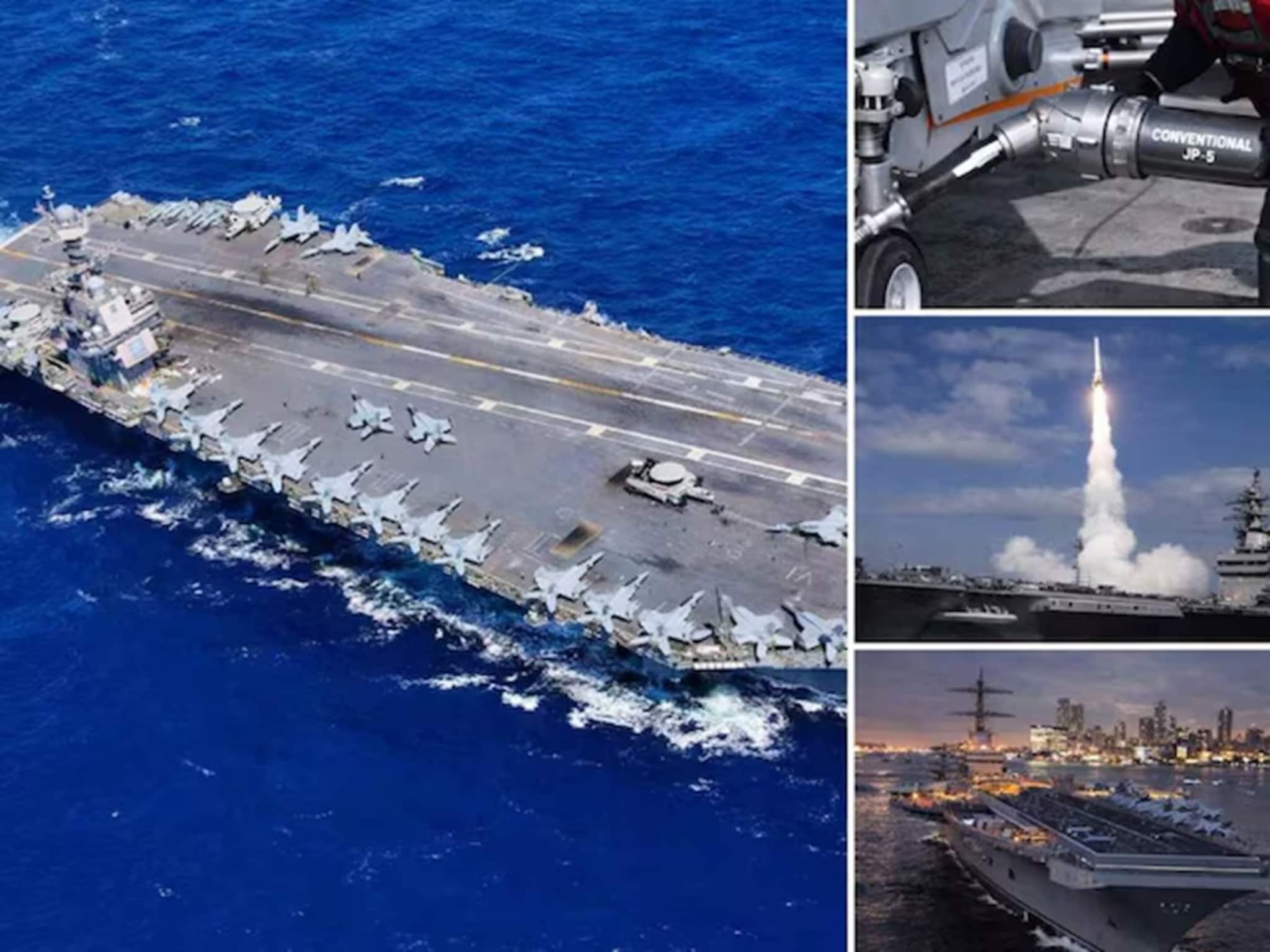 ফোর্ড-শ্রেণীর বিমানবাহী জাহাজ, বিশ্বের অন্যতম শক্তিশালী, এই ১ ট্রিলিয়ন ডলারের জলযানে ২৫ ব