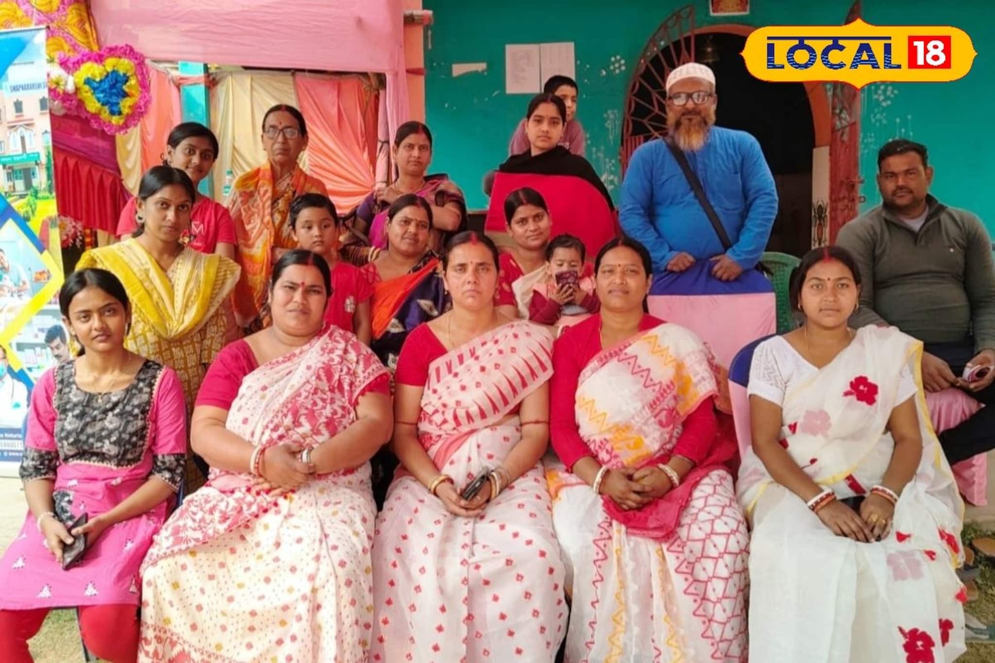 গ্রামের বয়স্কদের প্রতি মানবিকতার হাত বাড়ালেন মহিলারা, বিনামূল্যে স্বাস্থ্য শিবিরের আয়োজন