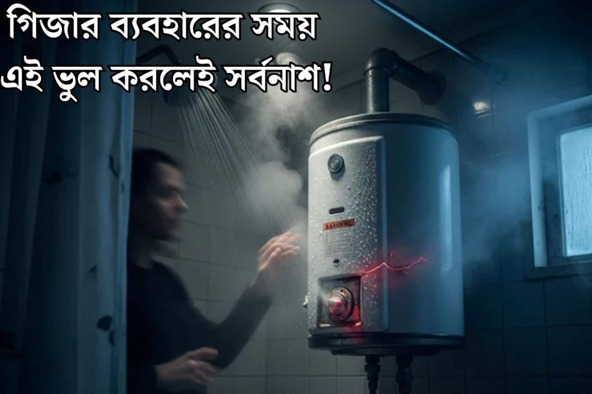 গিজারই হয়ে যেতে পারে প্রাণঘাতী! খুব সাবধান, ব্যবহারের সময় এই ভুলগুলি করলেই সর্বনাশ
