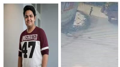 নয়ডার তরুণ ইঞ্জিনিয়ার যুবরাজ মেহতার পর এবার গাফিলতির বলি ১১ বছরের বালক৷ (ডানদিকে) সিসিটিভি-তে দুর্ঘটনার মুহূর্ত৷