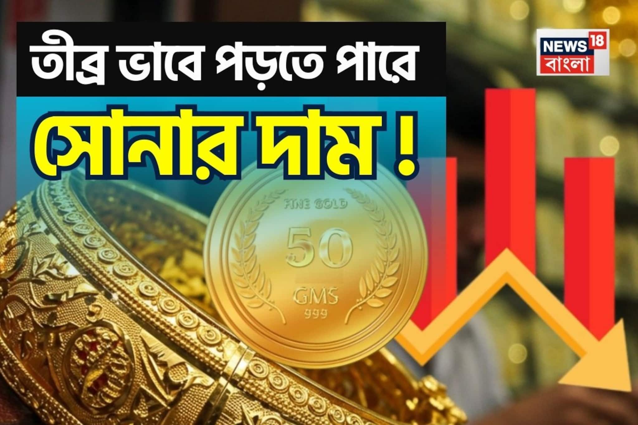 তীব্র ভাবে পড়তে পারে সোনার দাম ? দেখে নিন কী হতে চলেছে, কবে নাগাদ হতে চলেছে