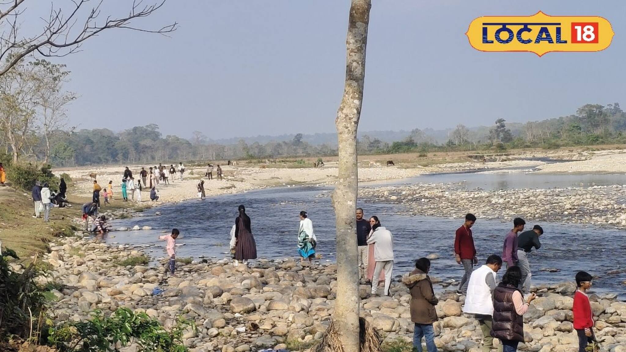ইংরেজি নববর্ষের প্রথম দিনে পর্যটকের ঢল মূর্তি নদীতে, আনন্দে মেতেছে ডুয়ার্স