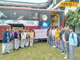 ইসরোর ‘স্পেস অন হুইলস’ ইসলামপুরে! মহাকাশের হাতছানি স্কুল চত্বরে