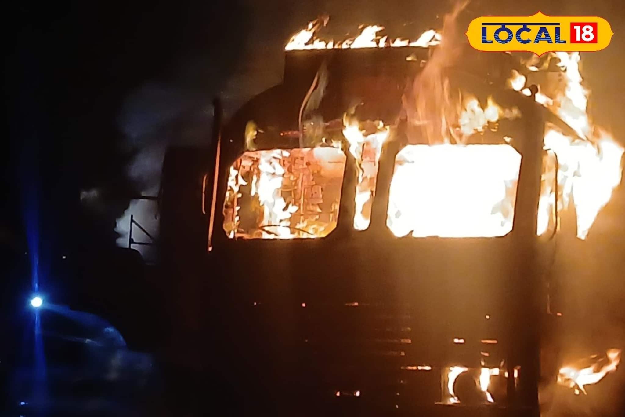 ভয়ঙ্কর! জ্বলন্ত গাড়ি থেকে একের পর এক ট্রাক-বাসে আগুন হাওড়াতে