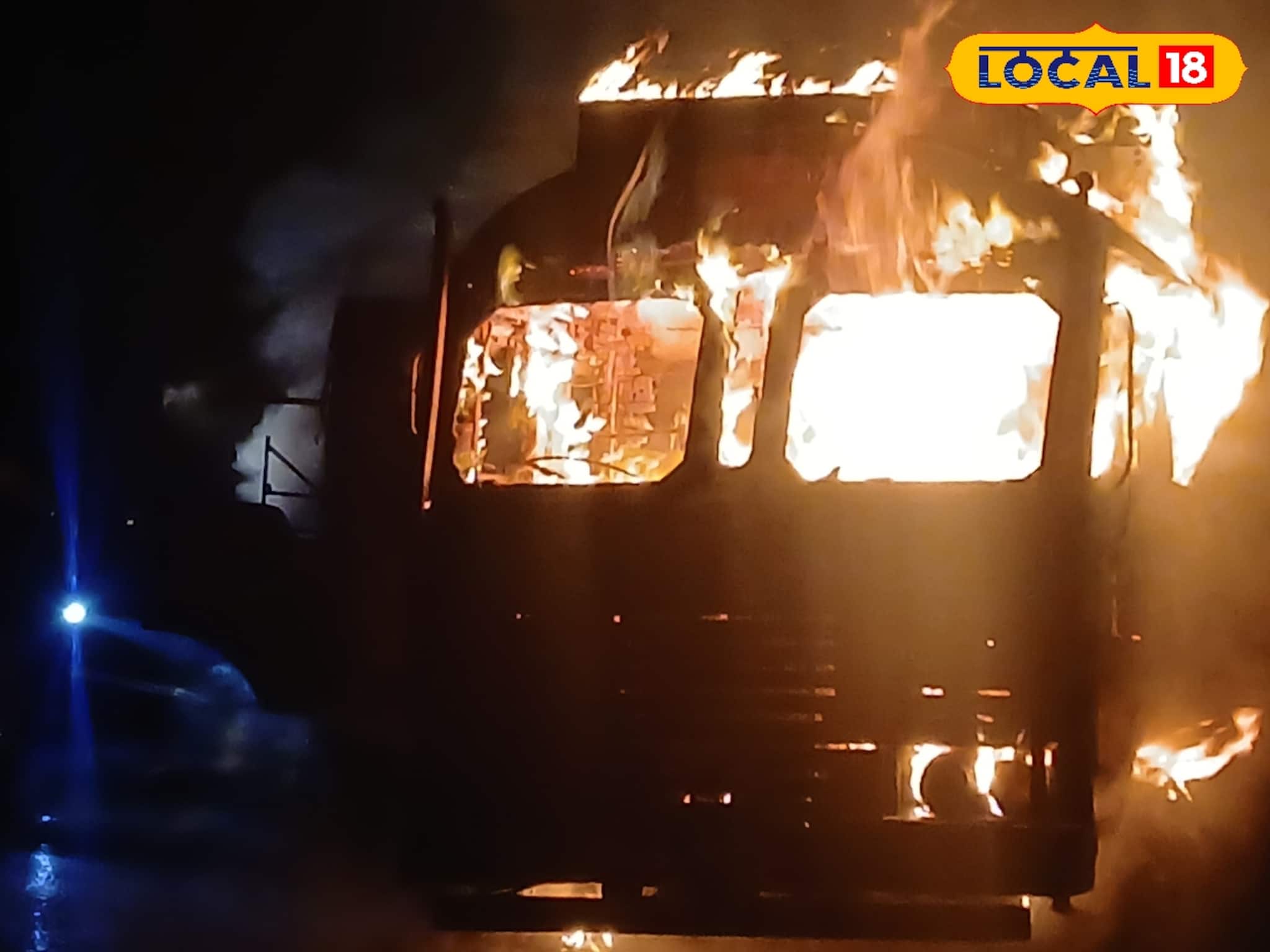 ভয়ঙ্কর! জ্বলন্ত গাড়ি থেকে একের পর এক ট্রাক-বাসে আগুন হাওড়াতে