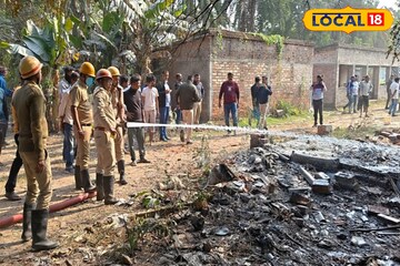 চম্পাহাটিতে বাজি কারখানায় বিস্ফোরণ! দাউ দাউ করে জ্বলল আগুন, জখম ৪