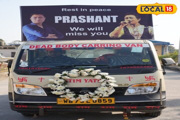 প্রশান্ত তামাংয়ের দেহ ফিরল শিলিগুড়ি, বাবার কফিনে ফ্যালফ্যাল করে চেয়ে একরত্তি মেয়ে