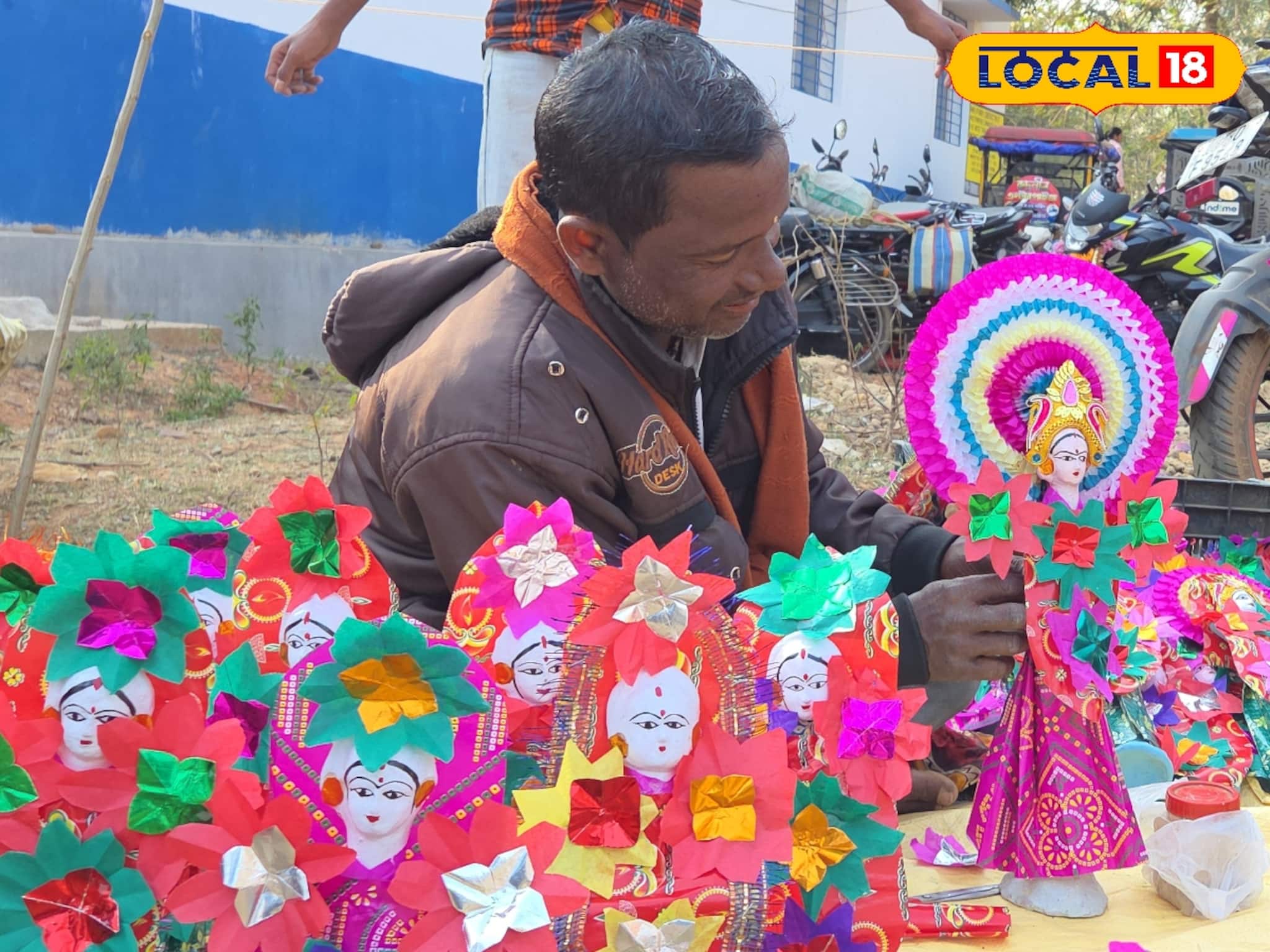 টুসু গান আর মূর্তিতে মুখর জঙ্গলমহল, গ্রামবাংলার লোকউৎসবের ছবি