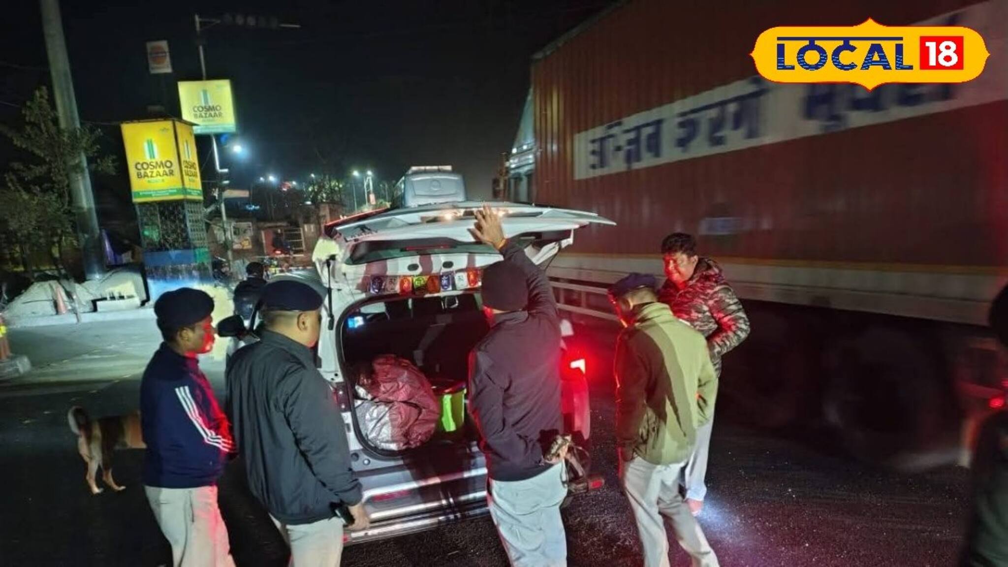 দুর্ঘটনা এড়াতে বিরাট সতর্কতা! রাত বাড়তেই জোরদার তল্লাশি শুরু হয় মাদারিহাট চৌপথি এলাকায়