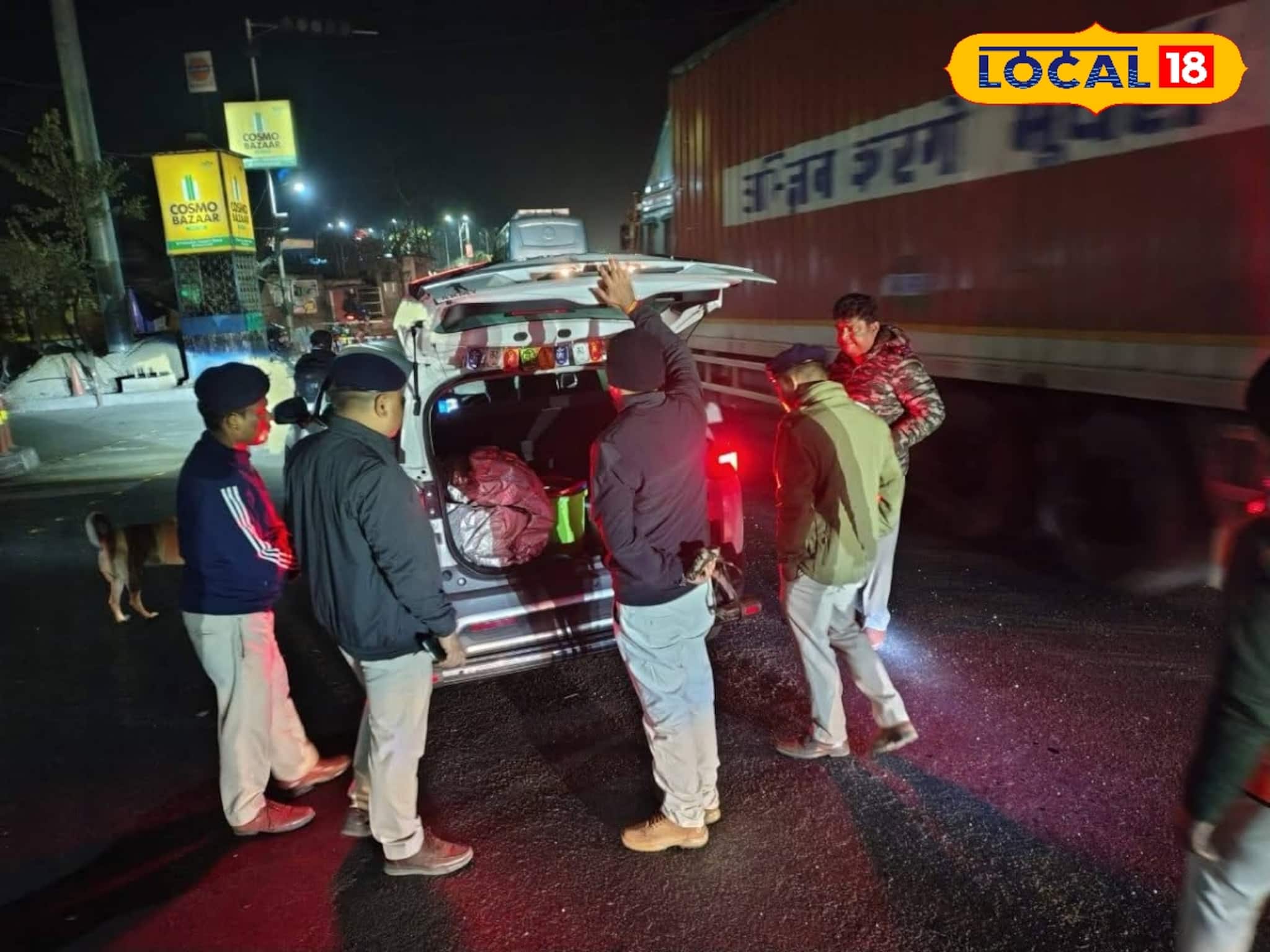 দুর্ঘটনা এড়াতে বিরাট সতর্কতা! রাত বাড়তেই জোরদার তল্লাশি শুরু হয় মাদারিহাট চৌপথি এলাকায়