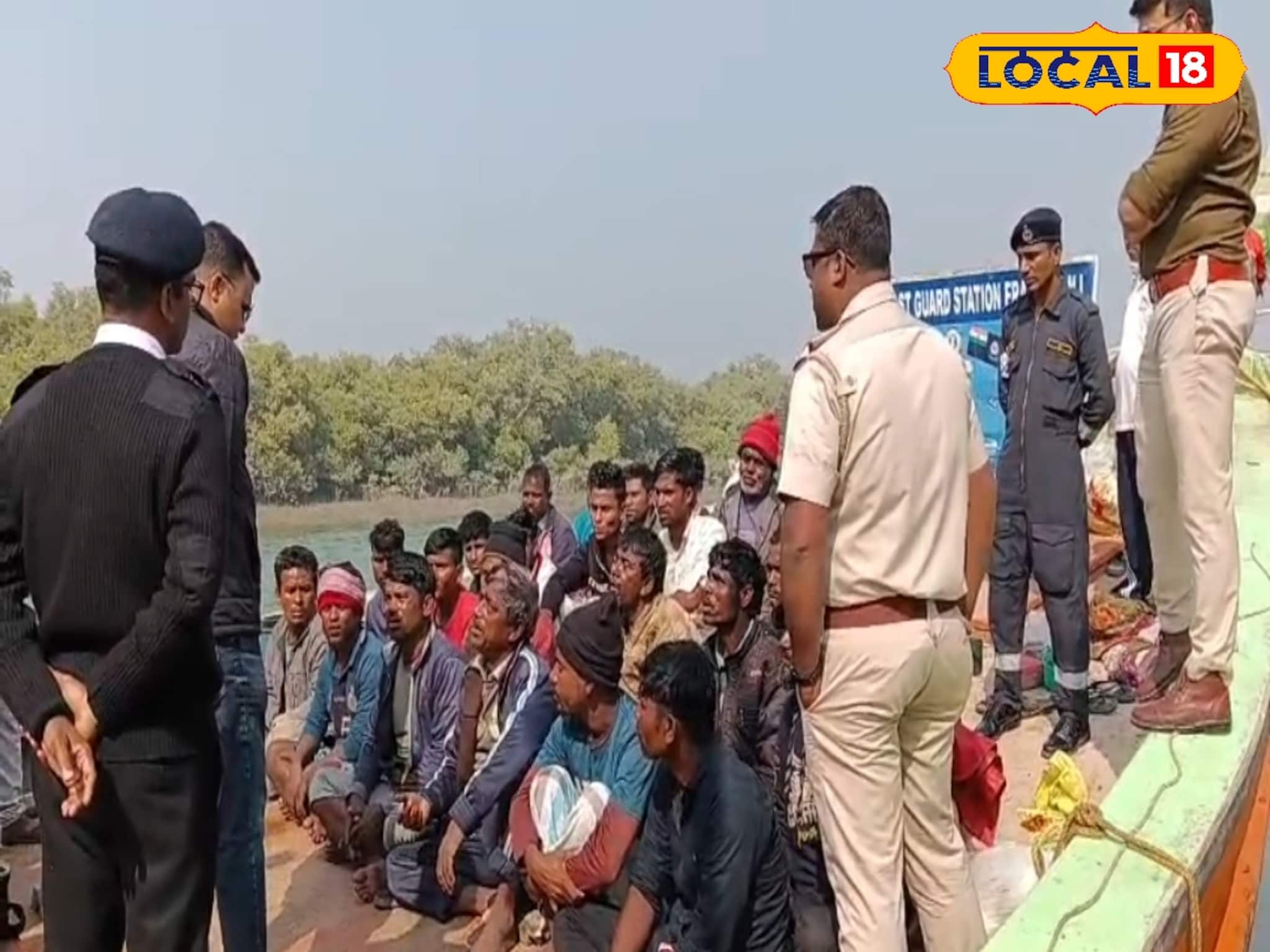 ভারতীয় জলসীমায় অবৈধভাবে প্রবেশ! আটক ২৪ জন বাংলাদেশি মৎস্যজীবী