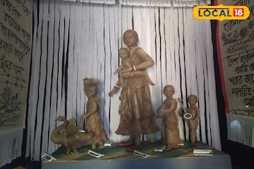 শিল্পে উঠে এল উদ্বাস্তু জীবনের লড়াই, কালনার সরস্বতী পুজোয় ব্যতিক্রমী ভাবনা শিল্পে উঠে এল উদ্বাস্তু জীবনের লড়াই, কালনার সরস্বতী পুজোয় ব্যতিক্রমী ভাবনা