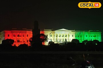 তিরঙ্গা আলোয় মোড়া মহল, দেশপ্রেমের জোয়ার হাজারদুয়ারিতে! ভোলবদল দেখে চোখ ধাঁধিয়ে যাবে