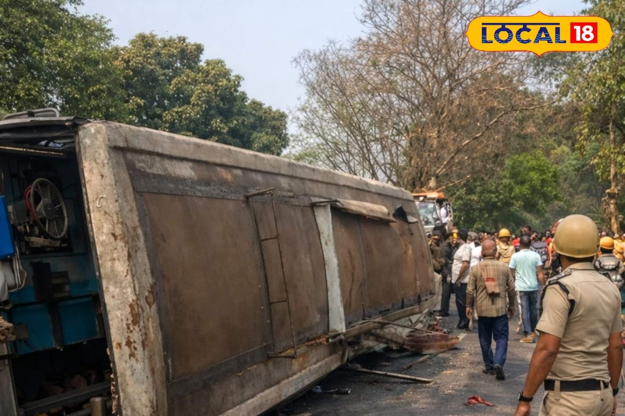 কৃষ্ণনগর-করিমপুর রুটে দু'টি বাসের ভয়ঙ্কর রেষারেষি! মৃত এক, আহত প্রায় ৩০