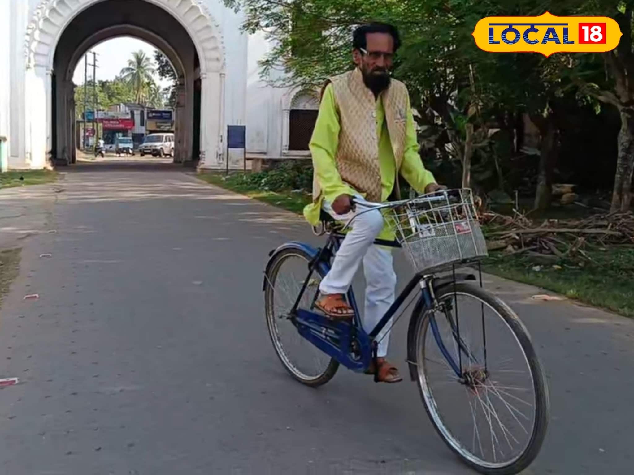 সব খুইয়ে মুর্শিদাবাদের নবাবদের বংশধর সৈয়দ রেজা আলি মির্জার সঙ্গী এখন সাইকেল