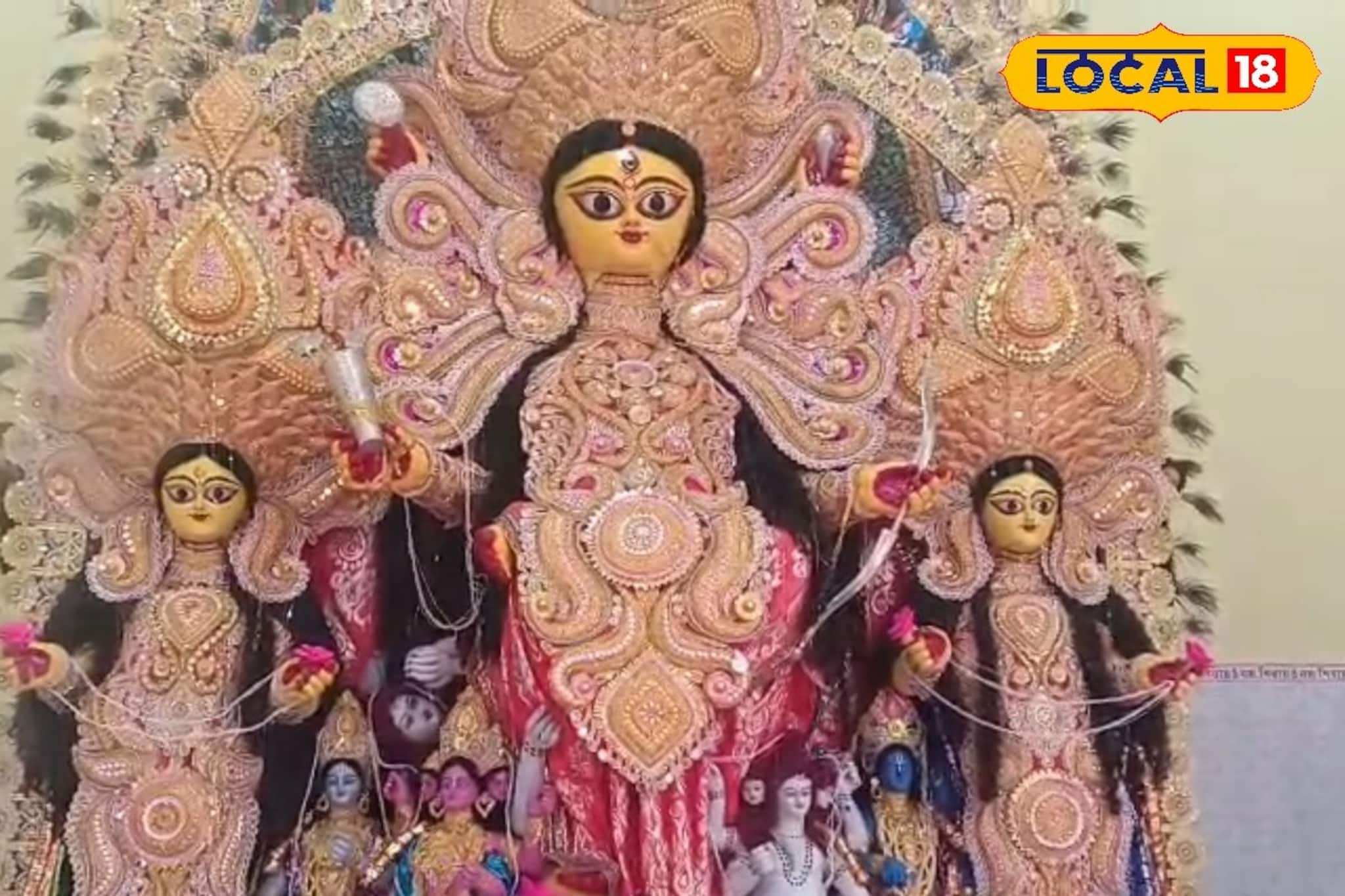 মাঘী বসন্তে পূজিত দেবী চতুর্ভুজা, শুরু হল ৩০০ বছরের প্রাচীন রাজরাজেশ্বরীর আরাধনা