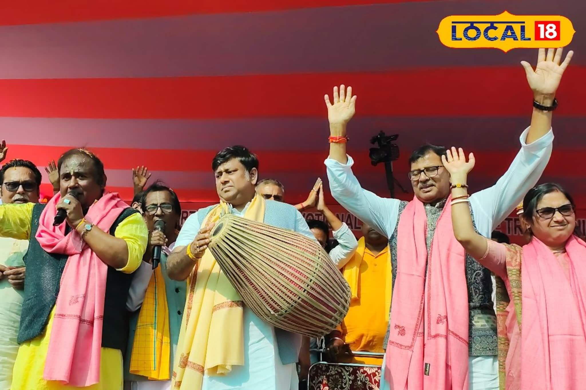 চৈতন্য ভূমি নবদ্বীপে এসে খোল-করতাল বাজালেন কেন্দ্রীয় মন্ত্রী সুকান্ত মজুমদার