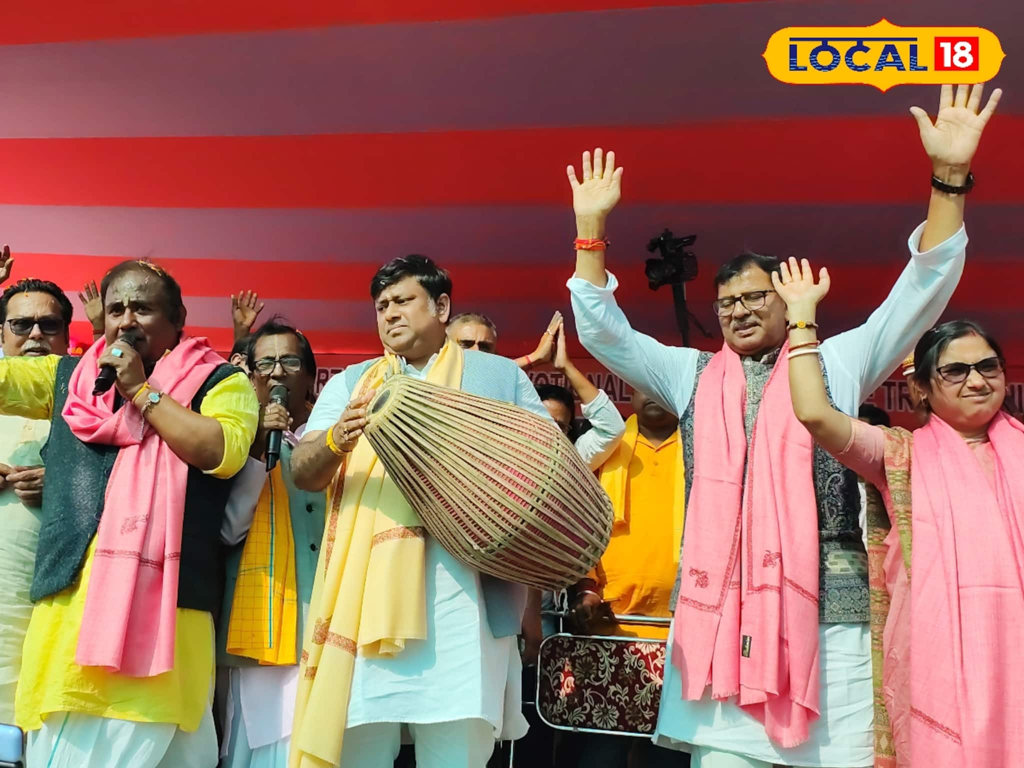 চৈতন্য ভূমি নবদ্বীপে এসে খোল-করতাল বাজালেন কেন্দ্রীয় মন্ত্রী সুকান্ত মজুমদার