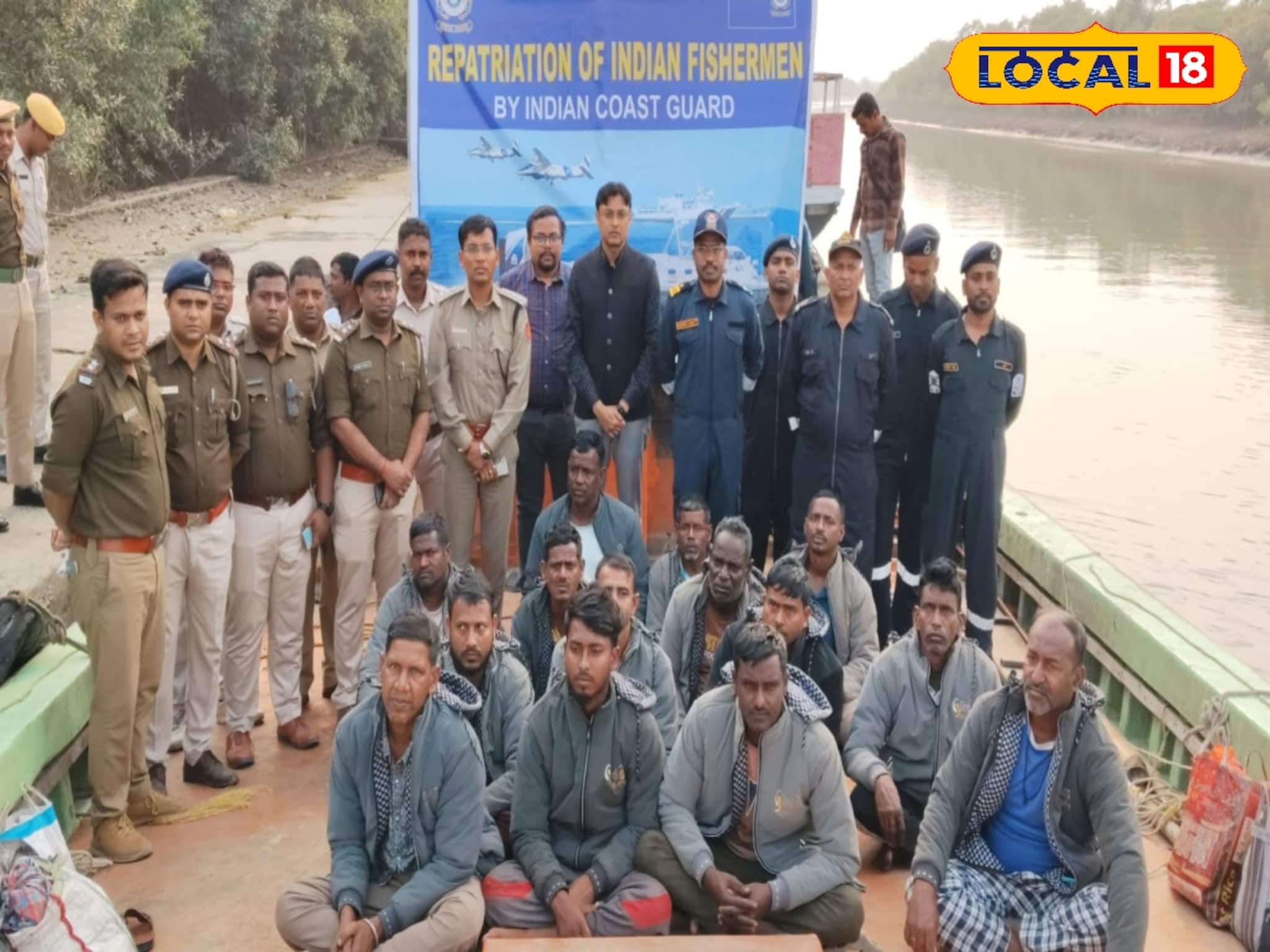 ট্রলার ভাসতে ভাসতে বিকল ইঞ্জিন! বাংলাদেশ থেকে দেশে ফিরলেন ভারতীয় ২৩ মৎস্যজীবী!  