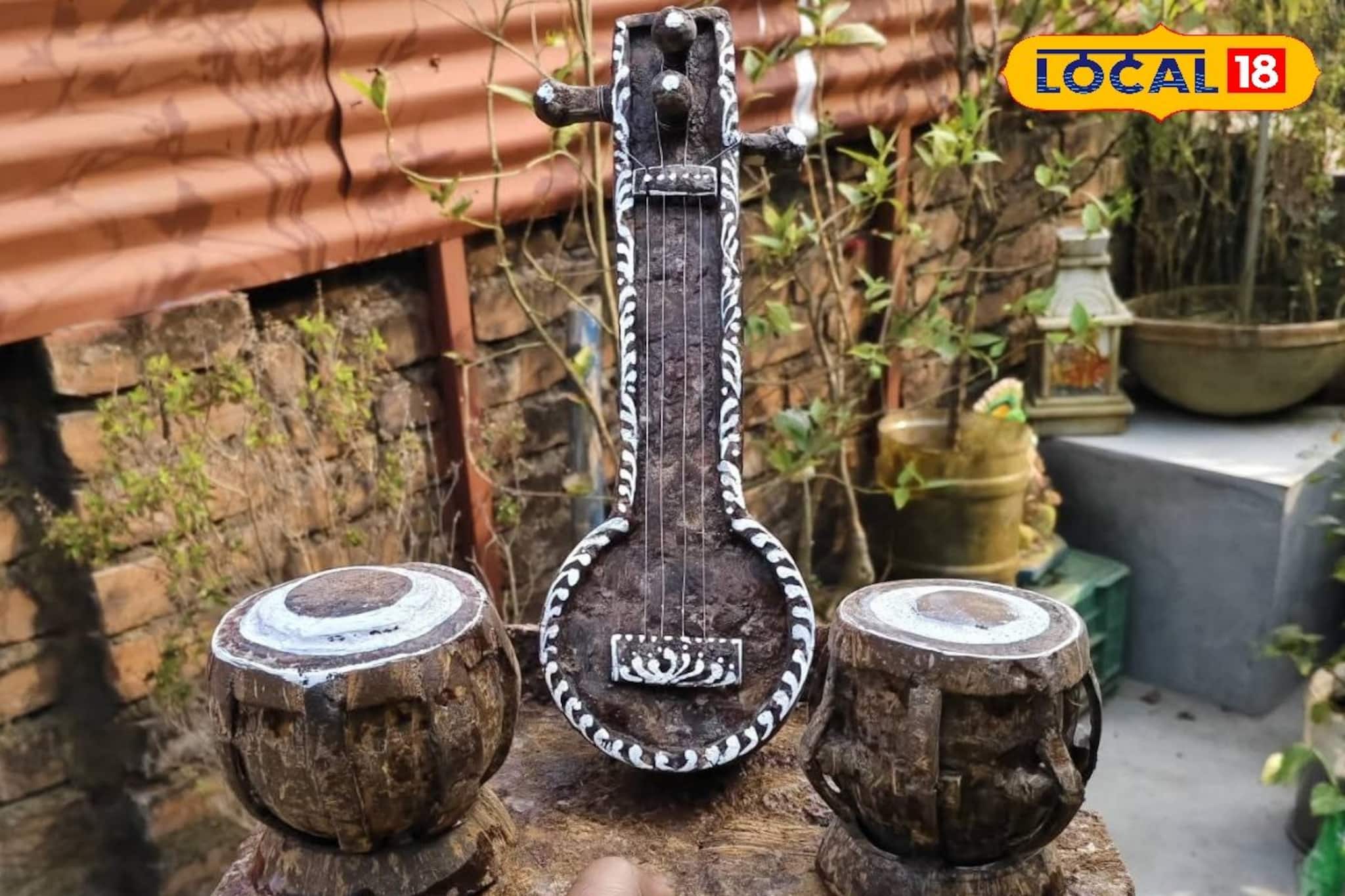 নারকেল মালা দিয়ে তানপুরা ও তবলা! নদিয়ার গৃহবধূ অনন্য প্রতিভায় হয়ে উঠেছেন 'অন্নপূর্ণা'