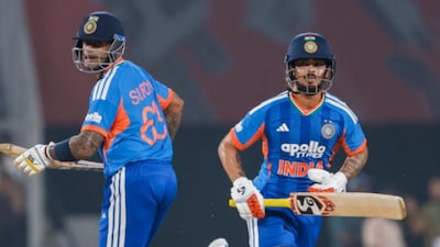 Ishan Kishan, Suryakumar Yadav Lead India's Batting Rampage Against New Zealand