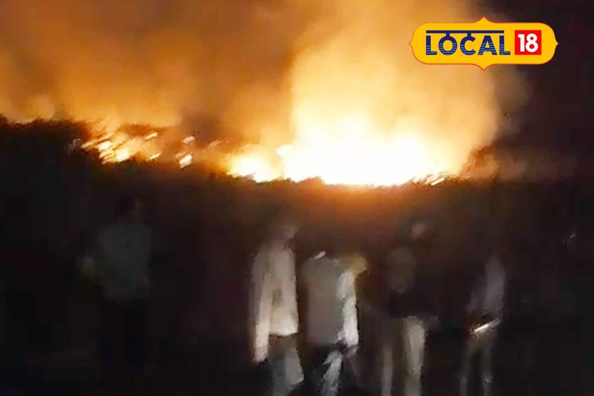 চা বাগানে দাউ দাউ করে আগুন! মেটেলিতে ভয়াবহ অগ্নিকাণ্ড