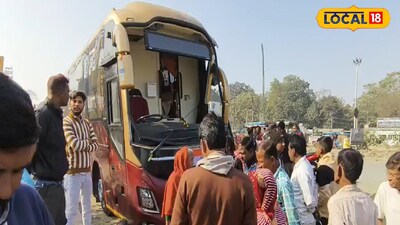 বেলডাঙ্গায় দুর্ঘটনার কবলে কলকাতা থেকে শিলিগুড়িগামী বাস