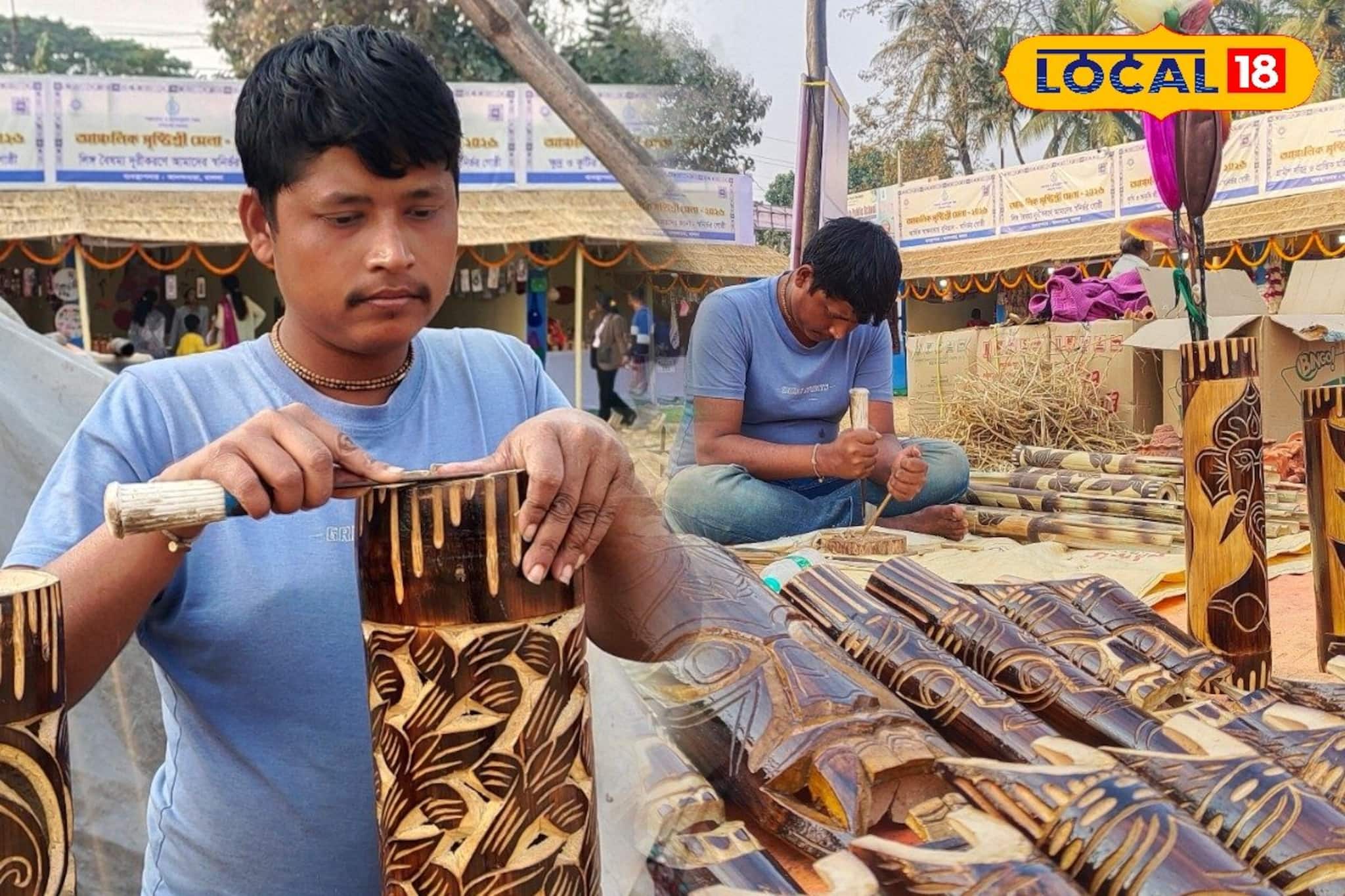 ঘর সাজানোর দুর্দান্ত সব বাঁশের আইটেম, কোনটা ছেড়ে কোনটা নেবেন! ঢেলে বিকোচ্ছে এই মেলায় ঘর সাজানোর দুর্দান্ত সব বাঁশের আইটেম, কোনটা ছেড়ে কোনটা নেবেন! ঢেলে বিকোচ্ছে এই মেলায়