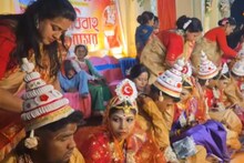 একসঙ্গে বিয়ে হল ১২ জোড়া পাত্র-পাত্রীর, ব্যান্ড বাজিয়ে জমজমাটি অনুষ্ঠান