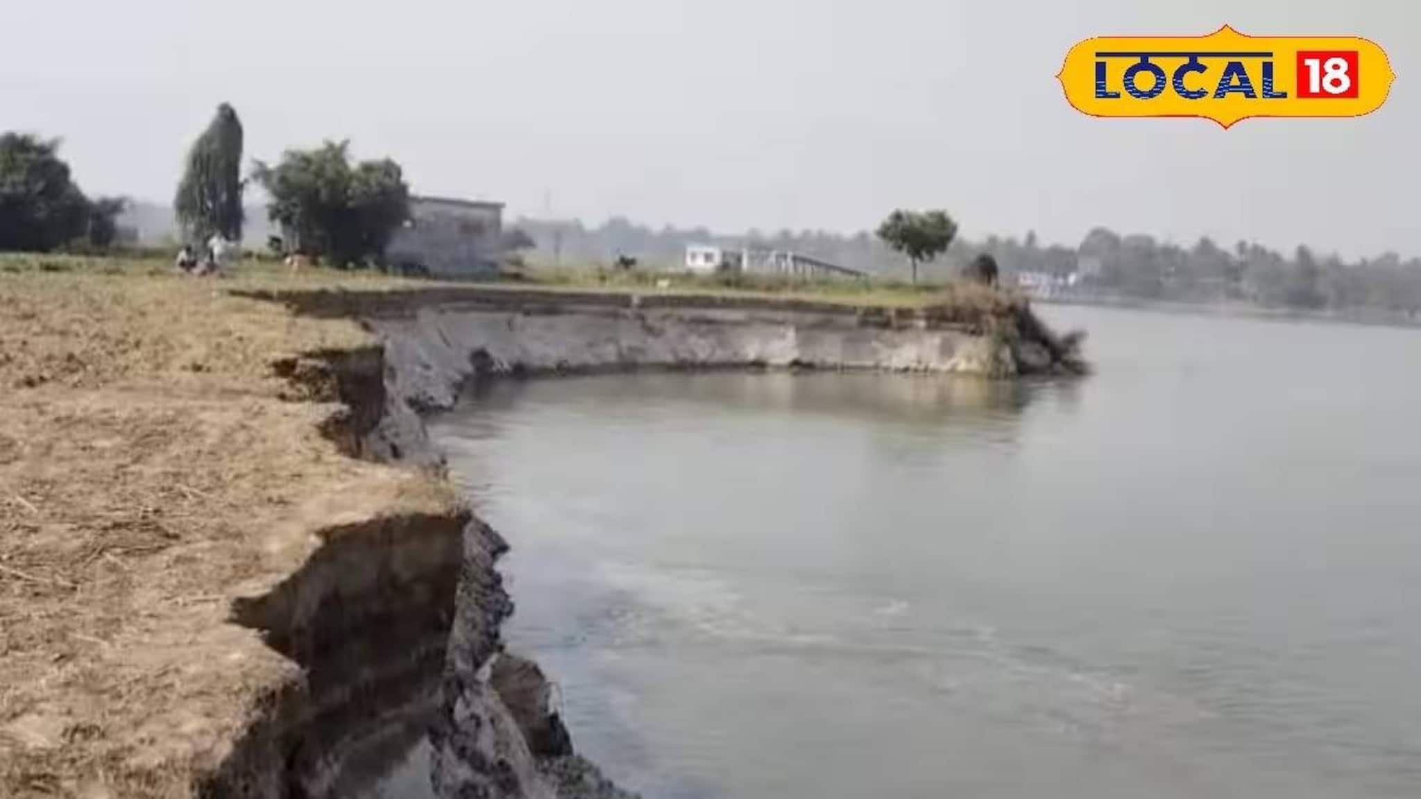 অফ সিজনে আচমকা নদী ভাঙন! তলিয়ে যাচ্ছে একের পর এক ফসলি জমি